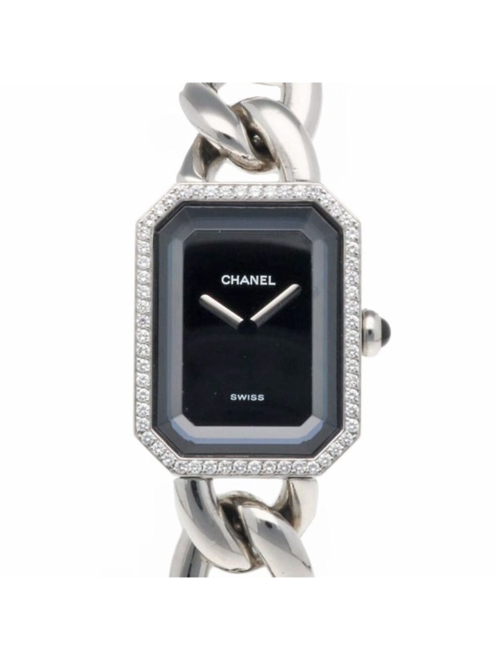 Chanel Premiere L Watch Stainless Steel Quartz